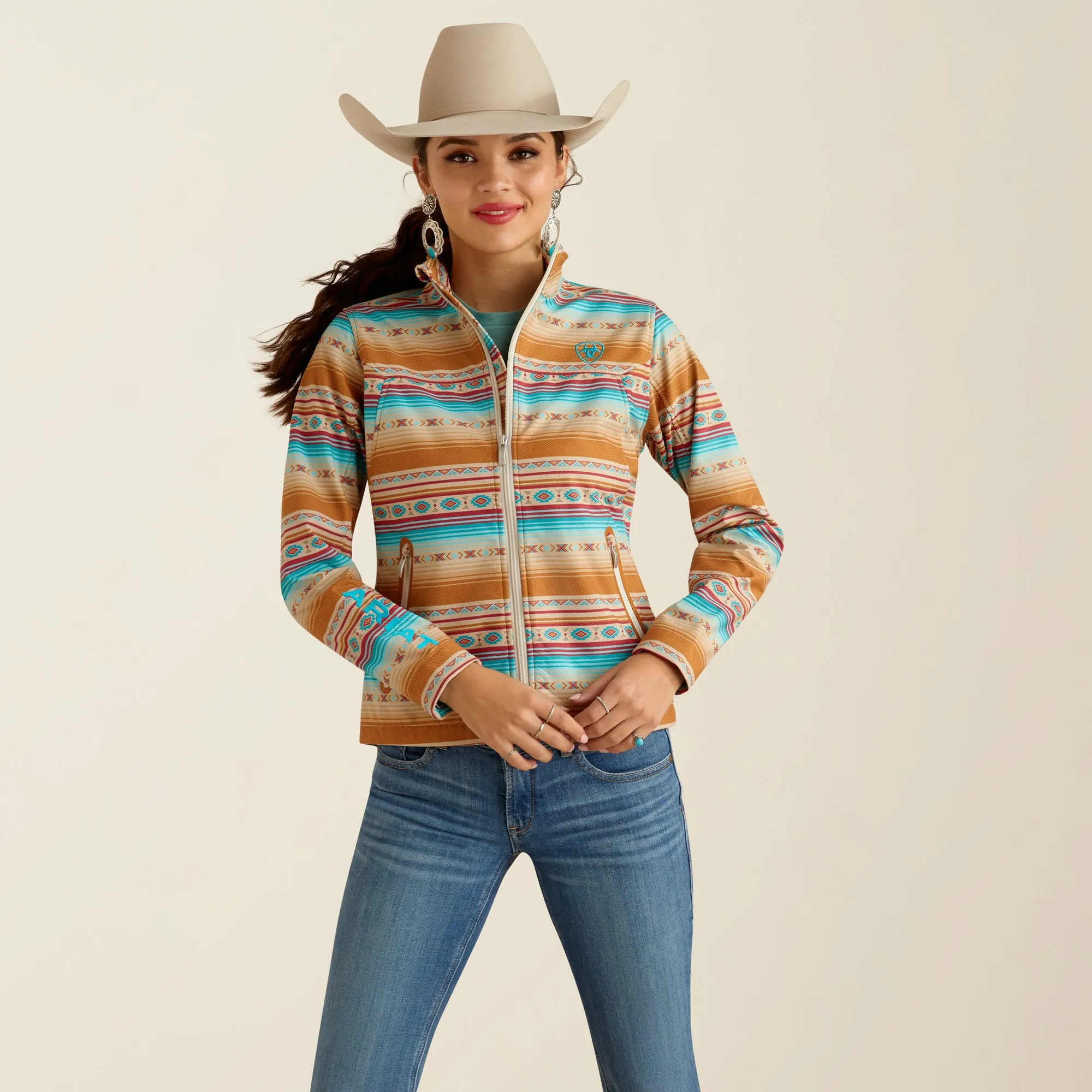 Ariat Women's New Team Softshell Serape Print