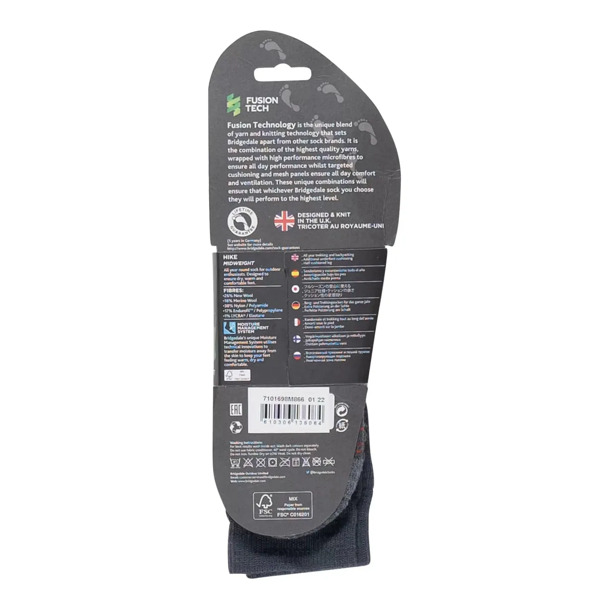 Bridgedale Midweight Merino Performance Sock