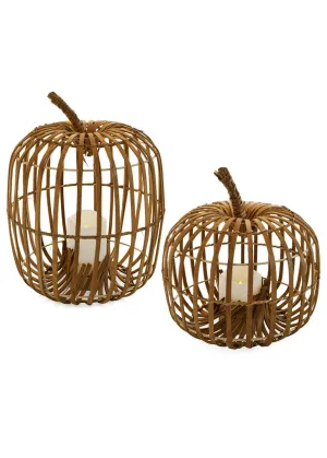 Brown Pumpkin Lanterns