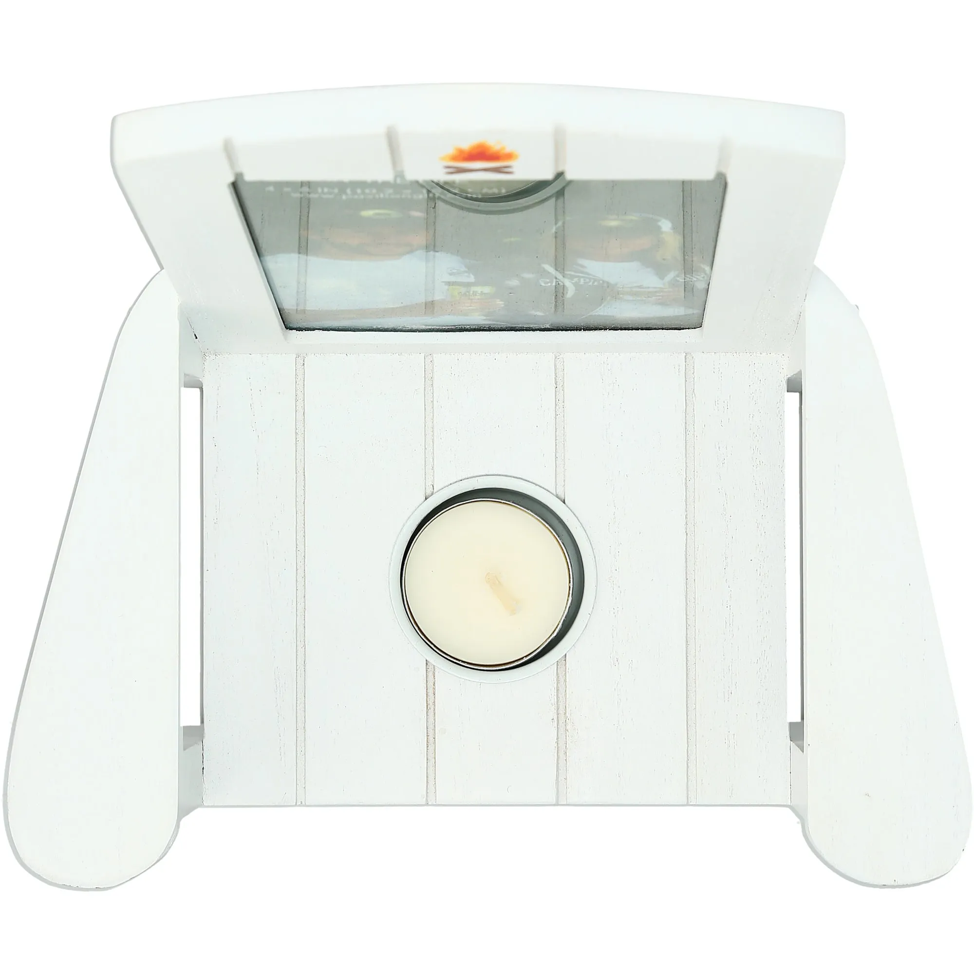 Camp Life Tealight Photo Frame (Holds 4" x 6" Photo)