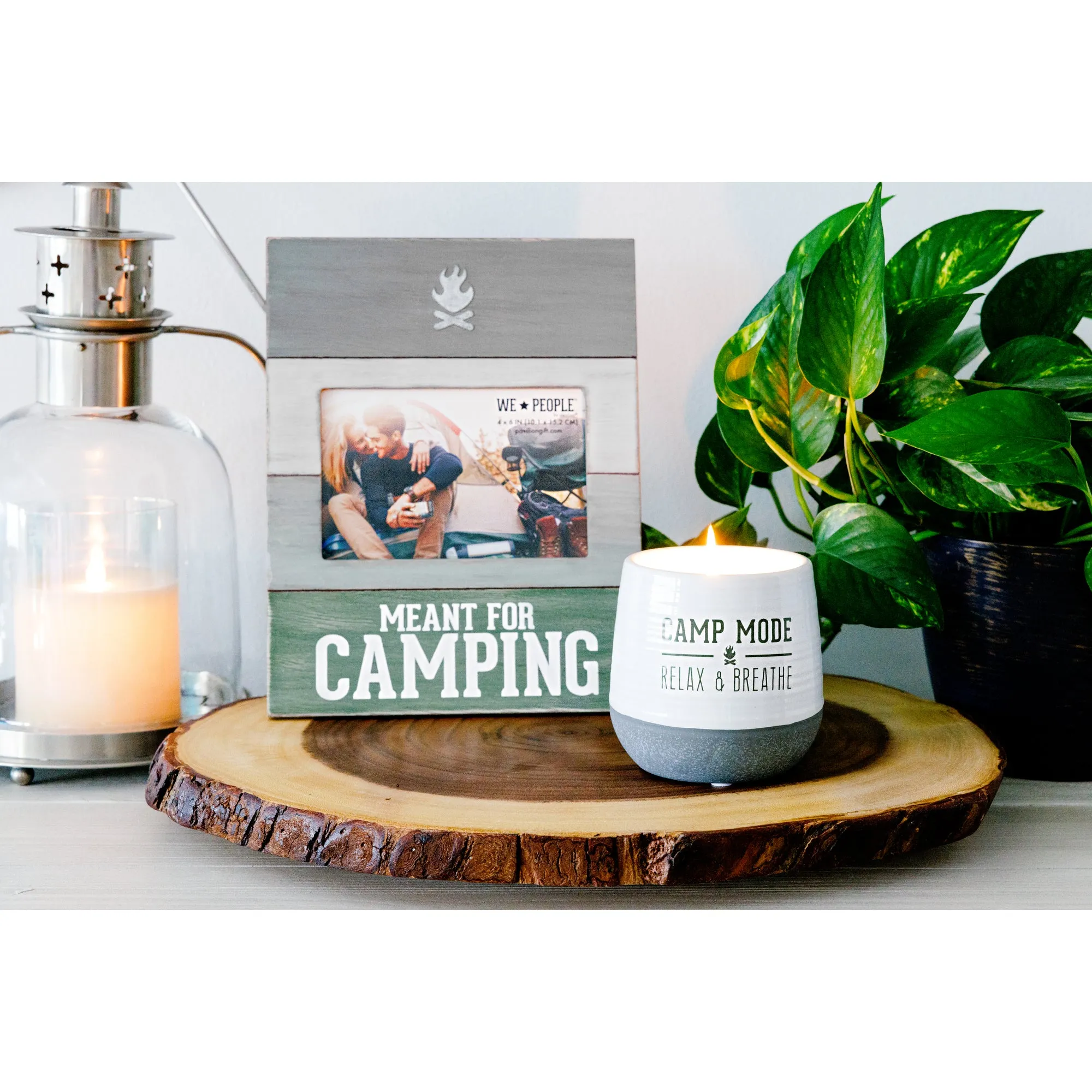Camp Mode 11 oz - 100% Soy Wax Reveal Candle Scent: Serenity