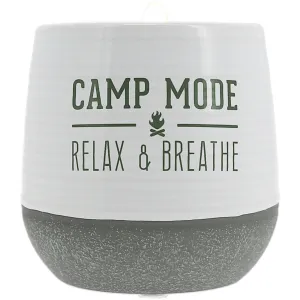 Camp Mode 11 oz - 100% Soy Wax Reveal Candle Scent: Serenity