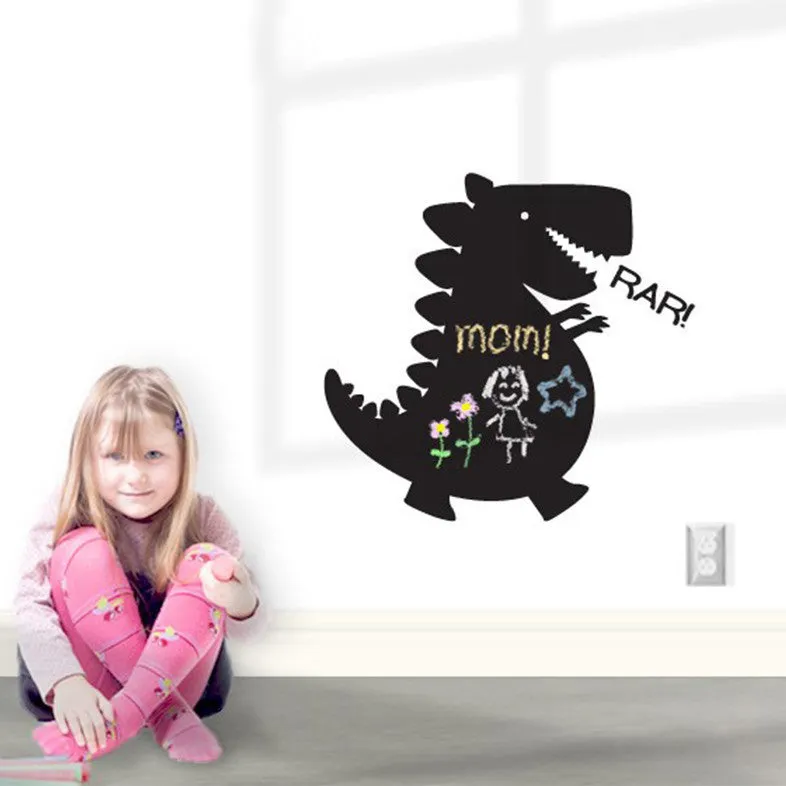 Chalkboard Wall Sticker <br> Dinosaur