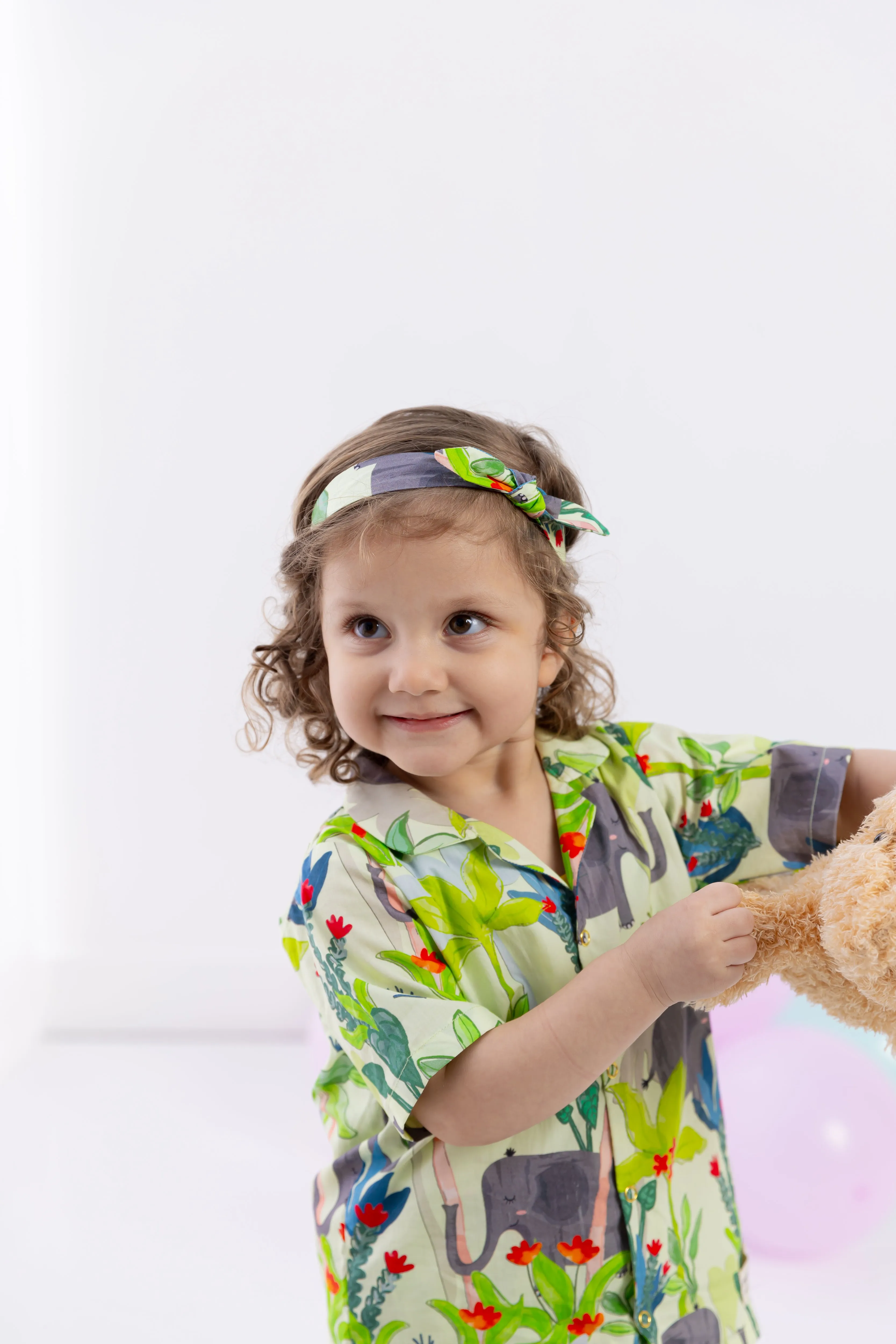 Elephant Ride Jammies Set