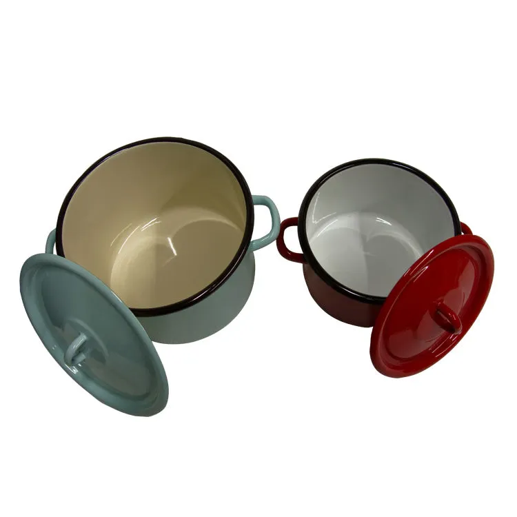 Emaille pan - Klein