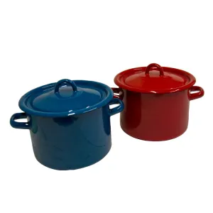 Emaille pan - Klein