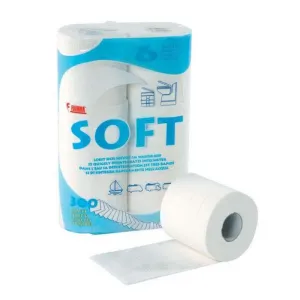 Fiamma Soft Dissolving Toilet Tissue Paper - 6 Pack