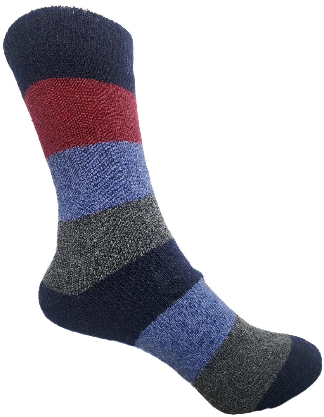 VERA TUCCI STRIPE PATTERN WOMEN'S THERMAL WINTER SOCKS RMD2305-88-03 NEW FOR AW23!