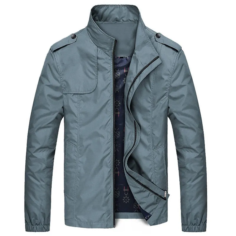 West Louis Solid Windproof Raincoat Jacket