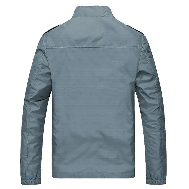 West Louis Solid Windproof Raincoat Jacket