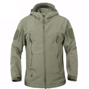 West Louis Windproof Tactical Softshell Jacket
