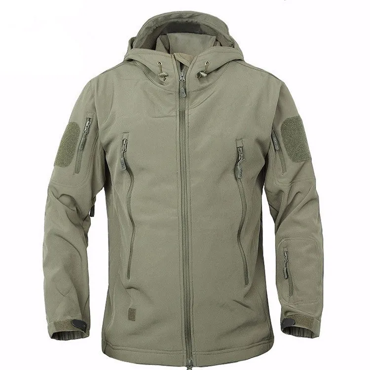 West Louis Windproof Tactical Softshell Jacket